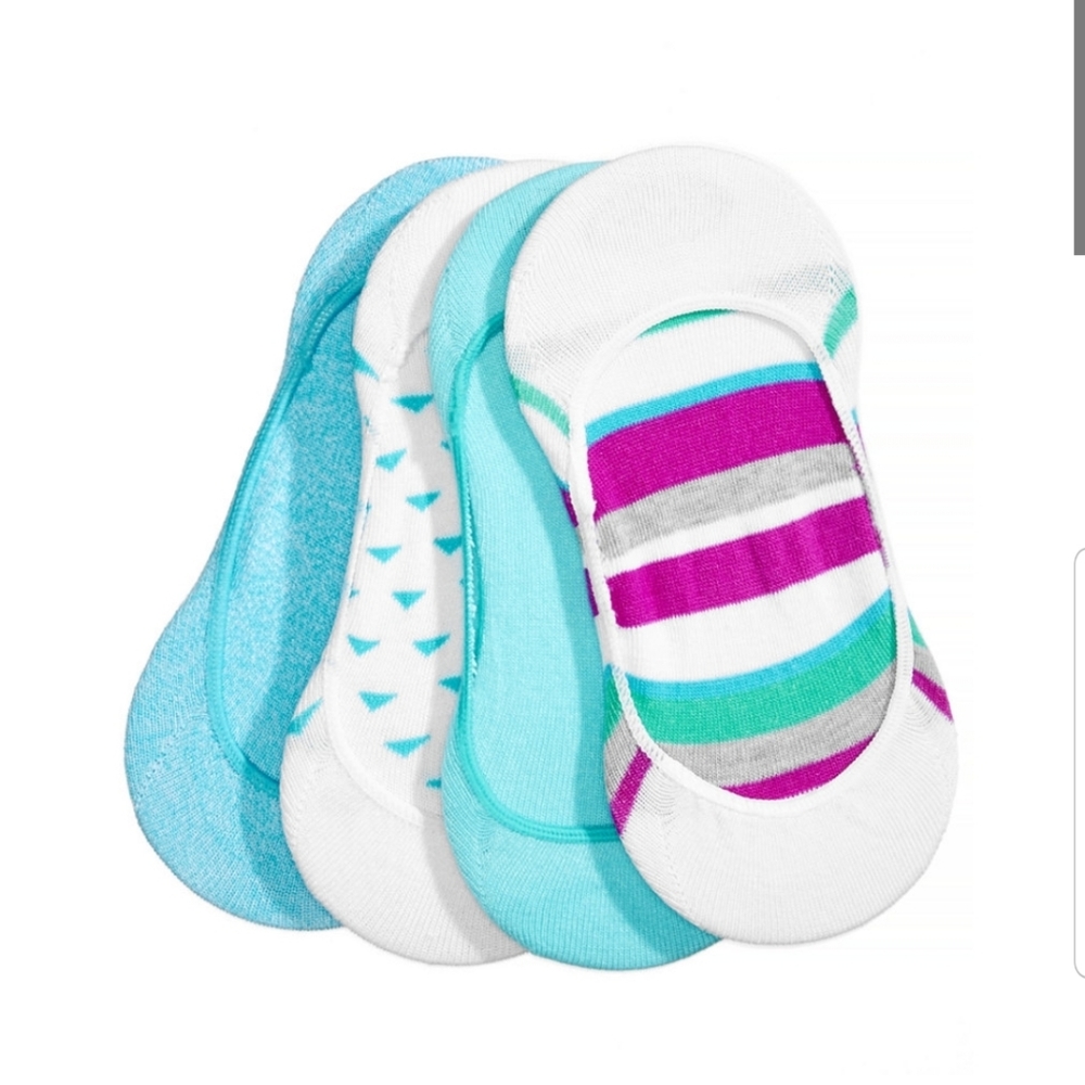 Hue Women's 4-Pk. Low-Cut Liner Socks